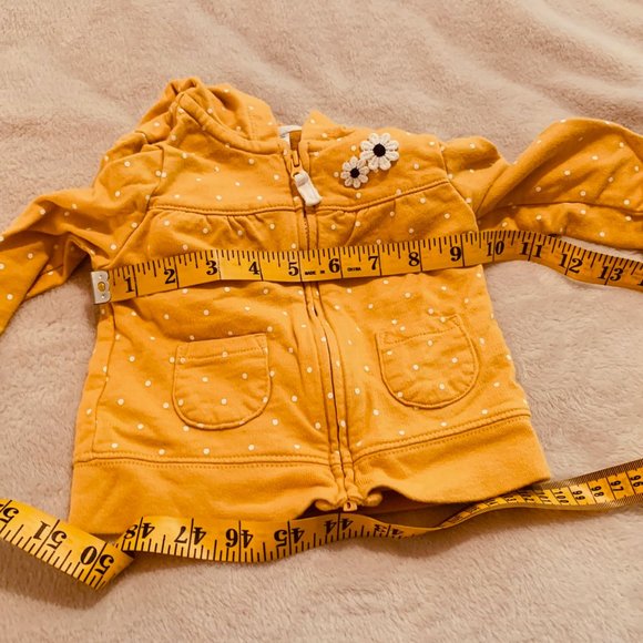 Carter's Two Hooded Zip Up Jackets Size 6 Months - Picture 14 of 16